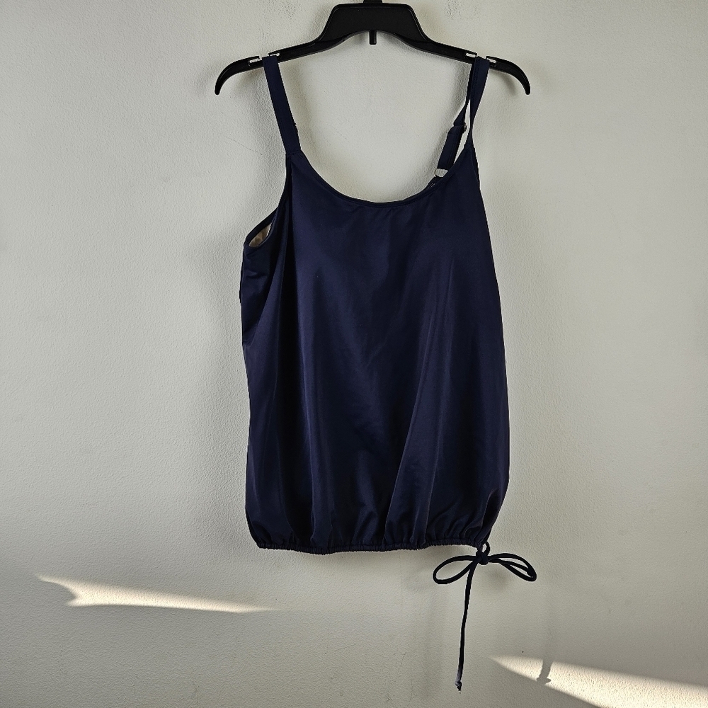 Swim 365 Plus 18W Navy Swim Tankini